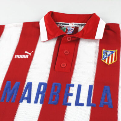 Alternative view of 1997-98 Atletico Madrid Home Limited Jersey