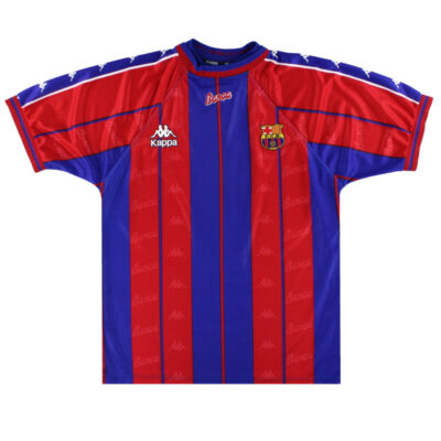 1997-98 Barcelona Home Limited Jersey