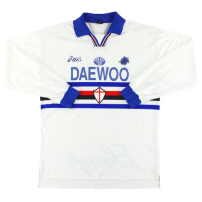 1997-98 Sampdoria Away Limited Jersey #6