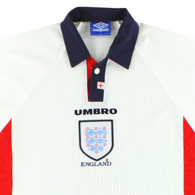 Alternative view of 1997-99 England Home Limited Jersey
