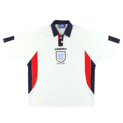 1997-99 England Home Limited Jersey