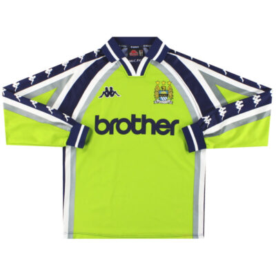 1997-99 Manchester City Goalkeeper Limited Jersey