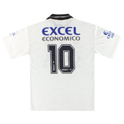 Alternative view of 1997 Corinthians Penalty Home Limited Jersey #10