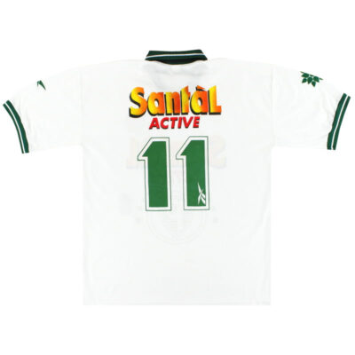 Alternative view of 1997 Palmeiras Reebok Away Limited Jersey #11