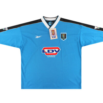 1998-00 Aston Villa Reebok Away Limited Jersey Collymore #9