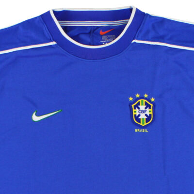 Alternative view of 1998-00 Brazil Away Limited Jersey