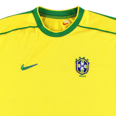 Alternative view of 1998-00 Brazil Home Limited Jersey