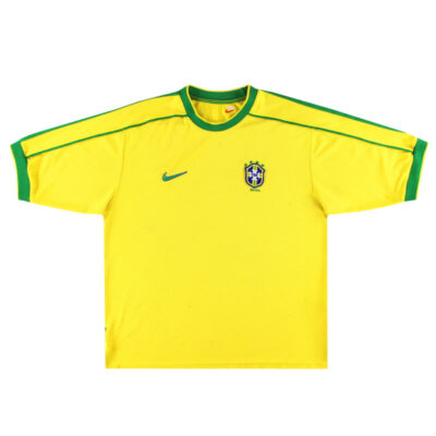 1998-00 Brazil Home Limited Jersey