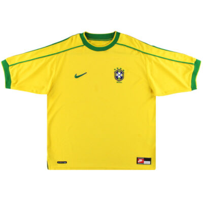 Alternative view of 1998-00 Brazil Home Limited Jersey R.Carlos #6
