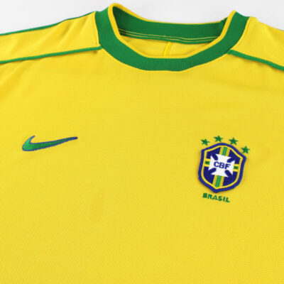 1998-00 Brazil Home Limited Jersey R.Carlos #6 - Image 3