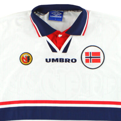 Alternative view of 1998-00 Norway Away Limited Jersey