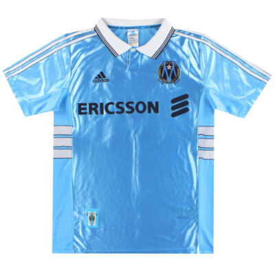 1998-99 Marseille Centenary Away Limited Jersey #12