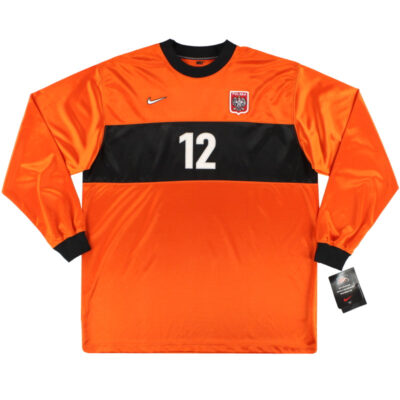 1998-99 Poland Match Issue Goalkeeper Limited Jersey #12