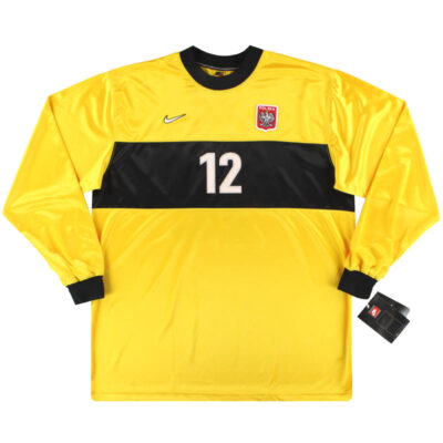1998-99 Poland Match Issue Goalkeeper Limited Jersey #12