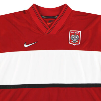 Alternative view of 1998-99 Poland Player Issue Away Limited Jersey