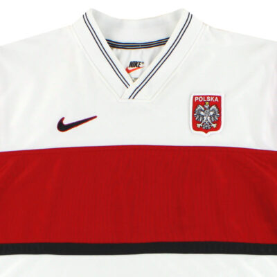 Alternative view of 1998-99 Poland Player Issue Home Limited Jersey