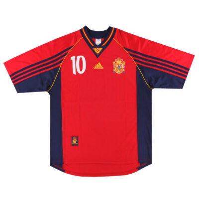 Alternative view of 1998-99 Spain Home Limited Jersey Raul #10