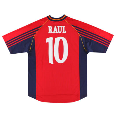1998-99 Spain Home Limited Jersey Raul #10