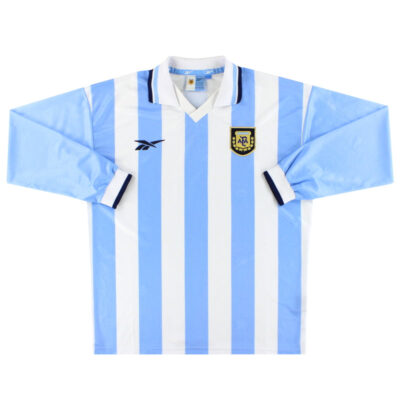 1999-00 Argentina Reebok Home Limited Jersey