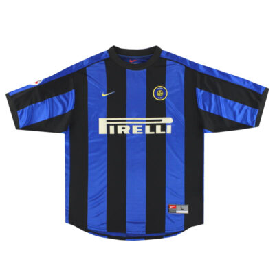 Alternative view of 1999-00 Inter Milan Home Limited Jersey Baggio #10