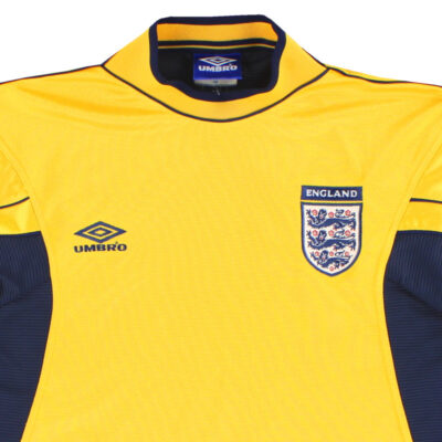 Alternative view of 1999-01 England Goalkeeper Limited Jersey