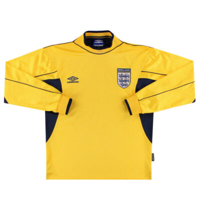 1999-01 England Goalkeeper Limited Jersey