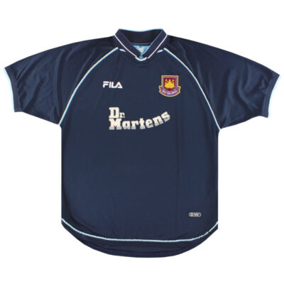 Alternative view of 1999-01 West Ham Fila Third Limited Jersey Di Cano #10