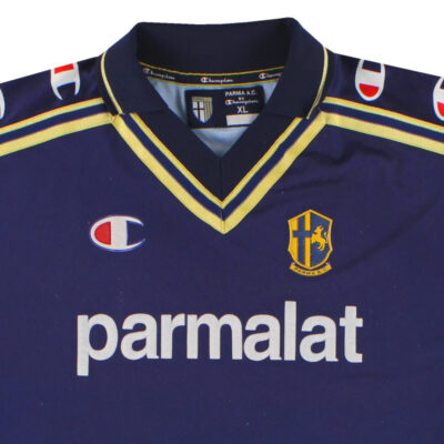 Alternative view of 2000-01 Parma Champion Third Limited Jersey