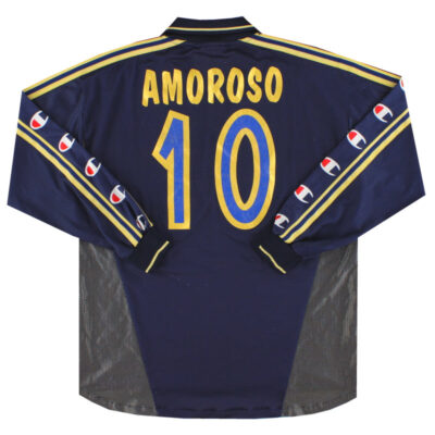 2000-01 Parma Champion Third Limited Jersey Amoroso #10