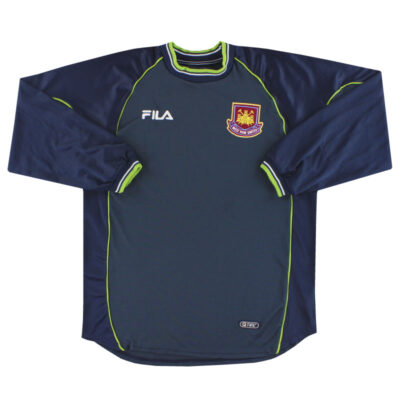 2000-01 West Ham Fila Goalkeeper Limited Jersey
