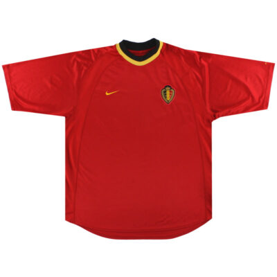 2000-02 Belgium Home Limited Jersey