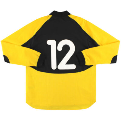 Alternative view of 2000-02 Belgium Player Issue Goalkeeper Limited Jersey #12