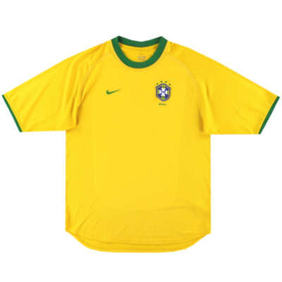 2000-02 Brazil Home Limited Jersey
