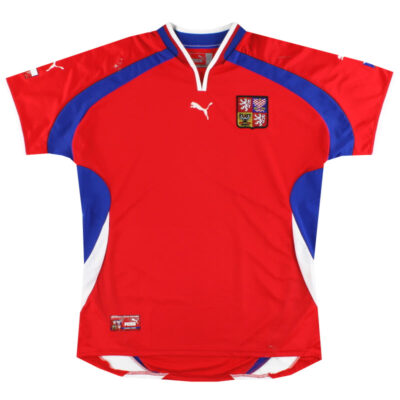 2000-02 Czech Republic Home Limited Jersey