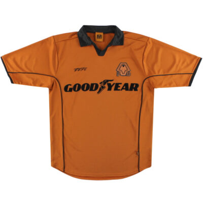 2000-02 Wolves Home Limited Jersey