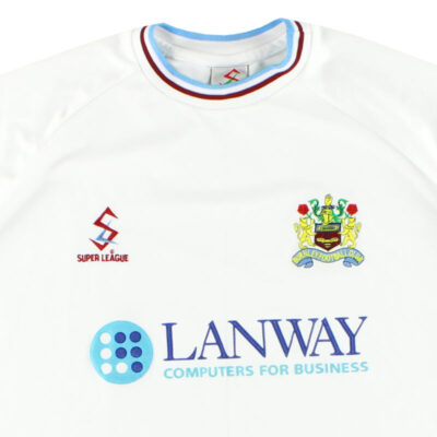 Alternative view of 2001-02 Burnley Super League Away Limited Jersey