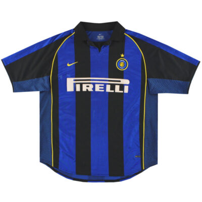 2001-02 Inter Milan Home Limited Jersey