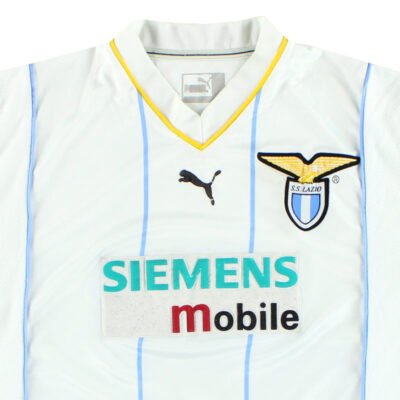 Alternative view of 2001-02 Lazio European Home Limited Jersey
