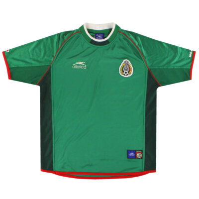 2001-02 Mexico Home Limited Jersey