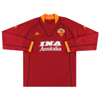 2001-02 Roma Home Limited Jersey