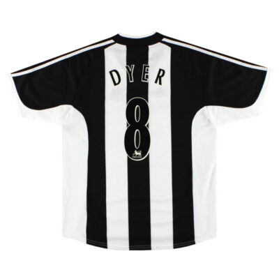2001-03 Newcastle Home Limited Jersey Dyer #8
