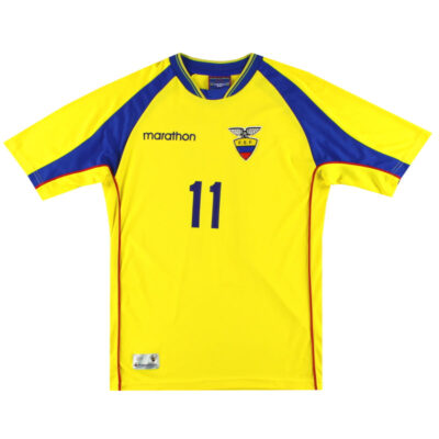 Alternative view of 2002-03 Ecuador Marathon Home Limited Jersey Delgado #11