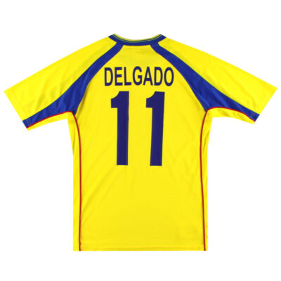 2002-03 Ecuador Marathon Home Limited Jersey Delgado #11