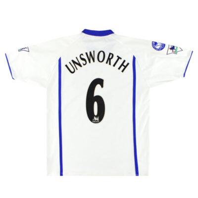 2002-03 Everton Away Limited Jersey Unsworth #6