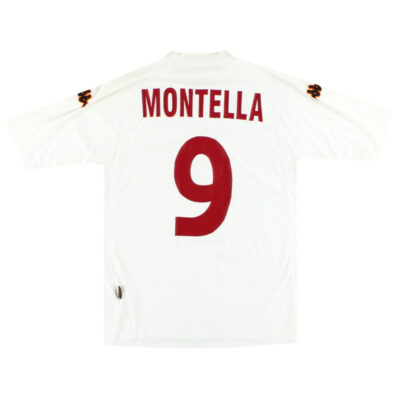2002-03 Roma Away Limited Jersey Montella #9