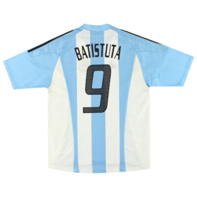 2002-04 Argentina Home Limited Jersey Batistuta #9