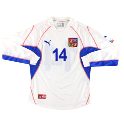 2002-04 Czech Republic Away Limited Jersey #14