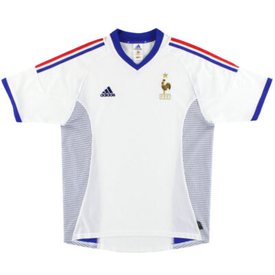 2002-04 France Away Limited Jersey