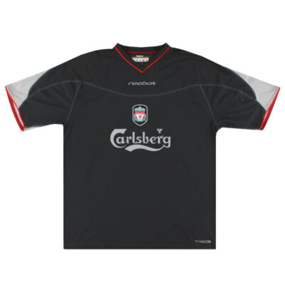 Alternative view of 2002-04 Liverpool Reebok Away Limited Jersey Murphy #13