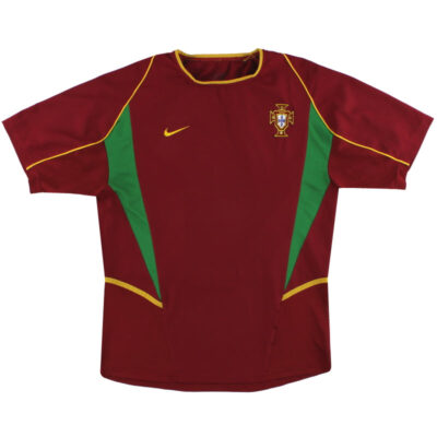 2002-04 Portugal Home Limited Jersey